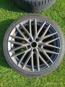 Alu disky 5x112 s pneu na dojazd 225/40/R18 - 2