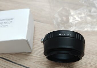 Adaptér na objektívy Nikon F na L /Leica-Panasonic/ - 2