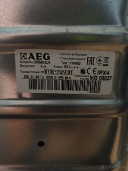 Predám na diely práčku aeg - 2
