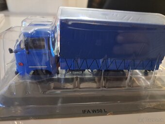 Predám IFA W50L,tatra,model deagostini,1:43 - 2