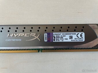 Kingston RAM 2x4GB, DDR3 desktop - 2