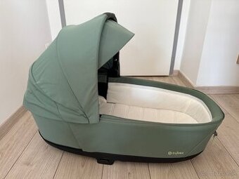 CYBEX Priam 4.0 Lux Carry Cot Leaf Green Platinum - 2