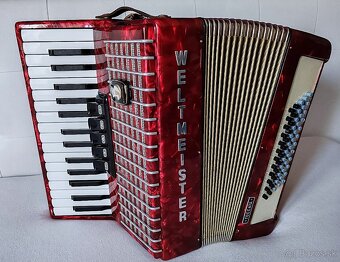Predam akordeon Weltmeister Toccata 60 bas., TOP stav... - 2