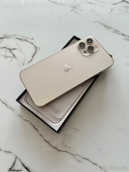 iPhone 12 Pro Max 128GB Gold, TOP stav, ako nový - 2
