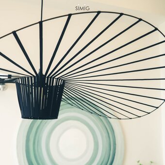 Designové závěsné svítidlo/stínidlo 100 cm - 2