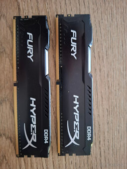 HyperX 16 GB KIT DDR4 2400 MHz CL15 Fury Black Series - 2