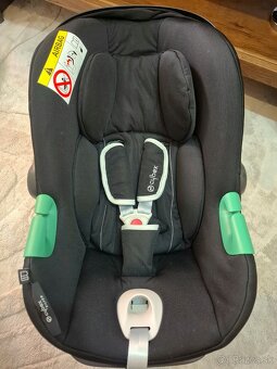 CYBEX Aton B2 i-Size vrátane Base ONE Volcano Black - 2