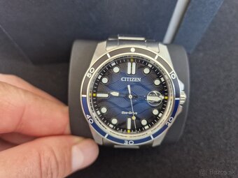 CITIZEN SPORTY MARINE AW1810-85L, Eco-Drive - ako nové - 2