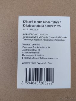 Kriedové tabule 3 kusy - 2