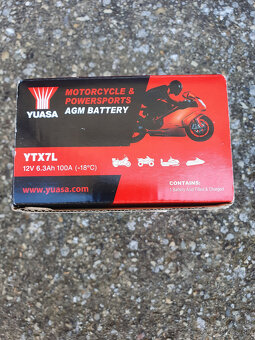 Motocyklová batéria Yuasa YTX7L - 2