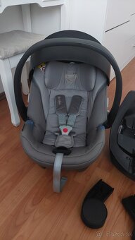 Vajíčko CYBEX ATON 5 + základňa BASE 2 + adaptéry na kočík - 2