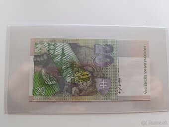 Predám bankovku 20sk 1993 - 2