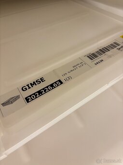 Úložné boxy pod postel Ikea - 2