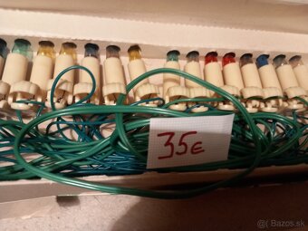 Retro vianočné svetla a ozdoby - 2