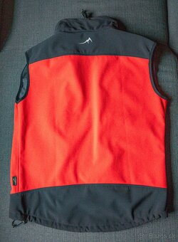 Treksport Shell Vest Man Red vel. M - 2