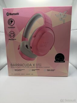 Predám používané slúchadlá Razer Barracuda X – Quartz Pink - 2