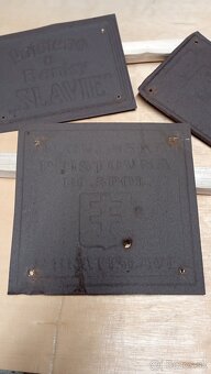 Staré plechové cedule... - 2