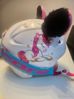 Detská lyžiarska prilba+okuliare - 2