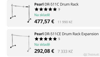 Predám Pearl Icon Rack Curved (2 strany) - 2