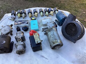T148,815 el.magneticke cievky nové,motorček stieračov a osta - 2