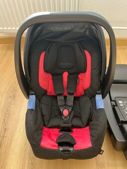 Autosedačka Recaro Privia Cherry + Isofix - 2