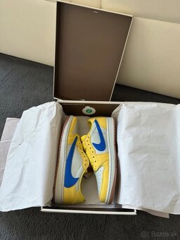 Air jordan 1 travis scott canary - 2