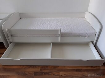 Detská posteľ zn. Ourbaby 180x80 cm – biela farba - 2