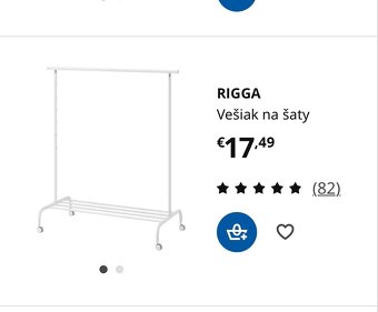 Stojan na vešiaky IKEA - 2