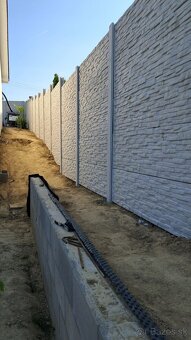 Betónové ploty – Predaj, montáž a maľovanie - 2