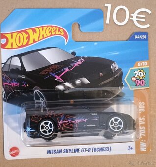 Hot Wheels zberateľská zbierka - nové autá v balení - 2