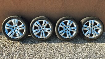 Predam kolesa Peugeot/Citroen 4x108 r17+pneumatiky - 2