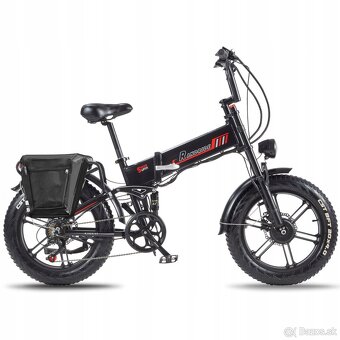 Skladaci Elektricky Bycikel 2x 1000 W 20 Ah Fatbike - 2