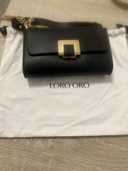 Loro oro kabelka cierna - 2