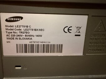 TV Samsung 27” - 2