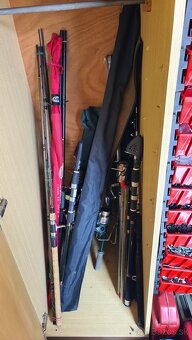 Rybárske potreby a udice. - 2