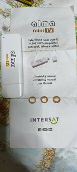Predám ALMA miniTV, DVB-T2, USB přijímač - 2