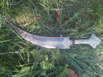 PERZSKA DÝKA DAMSCUS STRIEBRO - 2