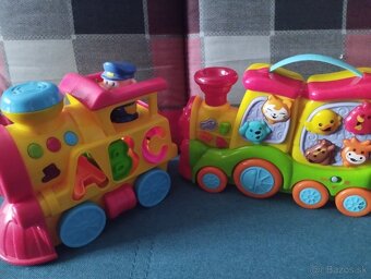 Zvukové hračky - vláčiky - 2