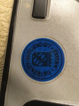 Staré nemecké ŠPZ - 2