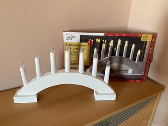 Oblukový adventný svietnik - 2