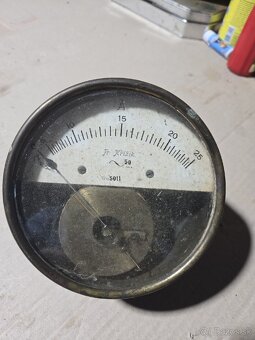 Predam stary Ampermeter - 2