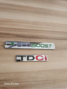 FORD NAPIS ZNAK TDCI  ALEBO ECOBOOST - 2