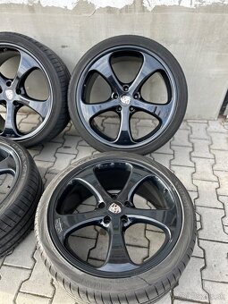 Porsche Cayenne R22 Techart sada hliníkových diskov - 2