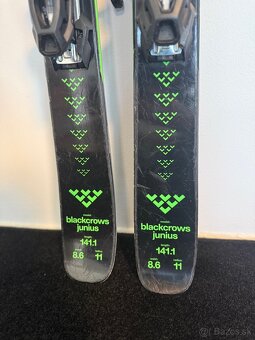 Black Crows Junius detské lyže, 85 mm, zelená - 2