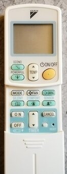 Daikin dialkovy ovladac - 2