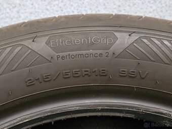 Predám nové Goodyear EfficientGrip Performance 2 215/55 R18 - 2