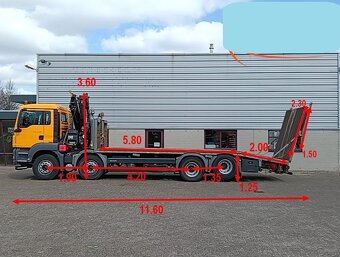 MAN TGS 35.360 - 8x2–Odtahovka+HR-Hiab 166 E-2 HIDUO 16 t/m - 2