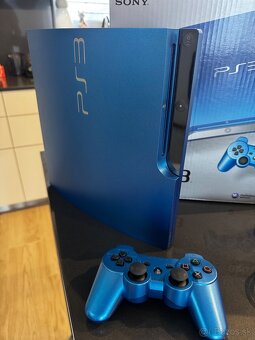 Playstation slim 3 blue Japonska verzia - 2