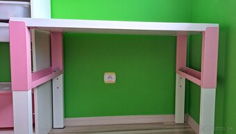 Detsky nastavitelny pisaci stol a nastavitelna stolicka - 2