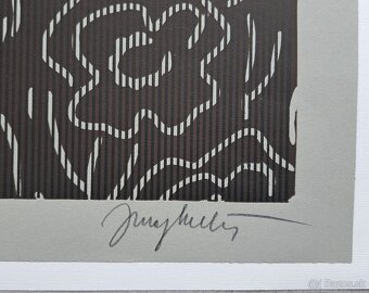 Juraj Meliš: Zásah (linorez) - 2